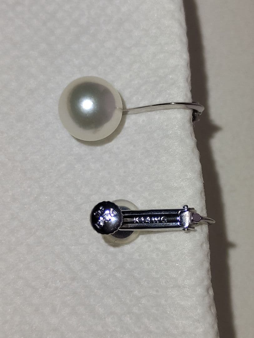 宮*ち様 オーロラ花珠真珠 ネックレス イヤリングセット鑑定書付