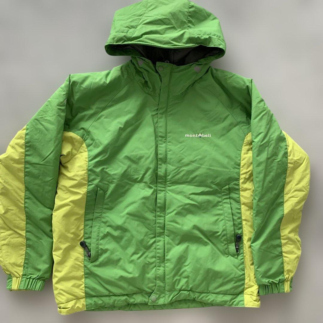 未使用級✨モンベルmont-bell 160スキーウェア　男の子　女の子