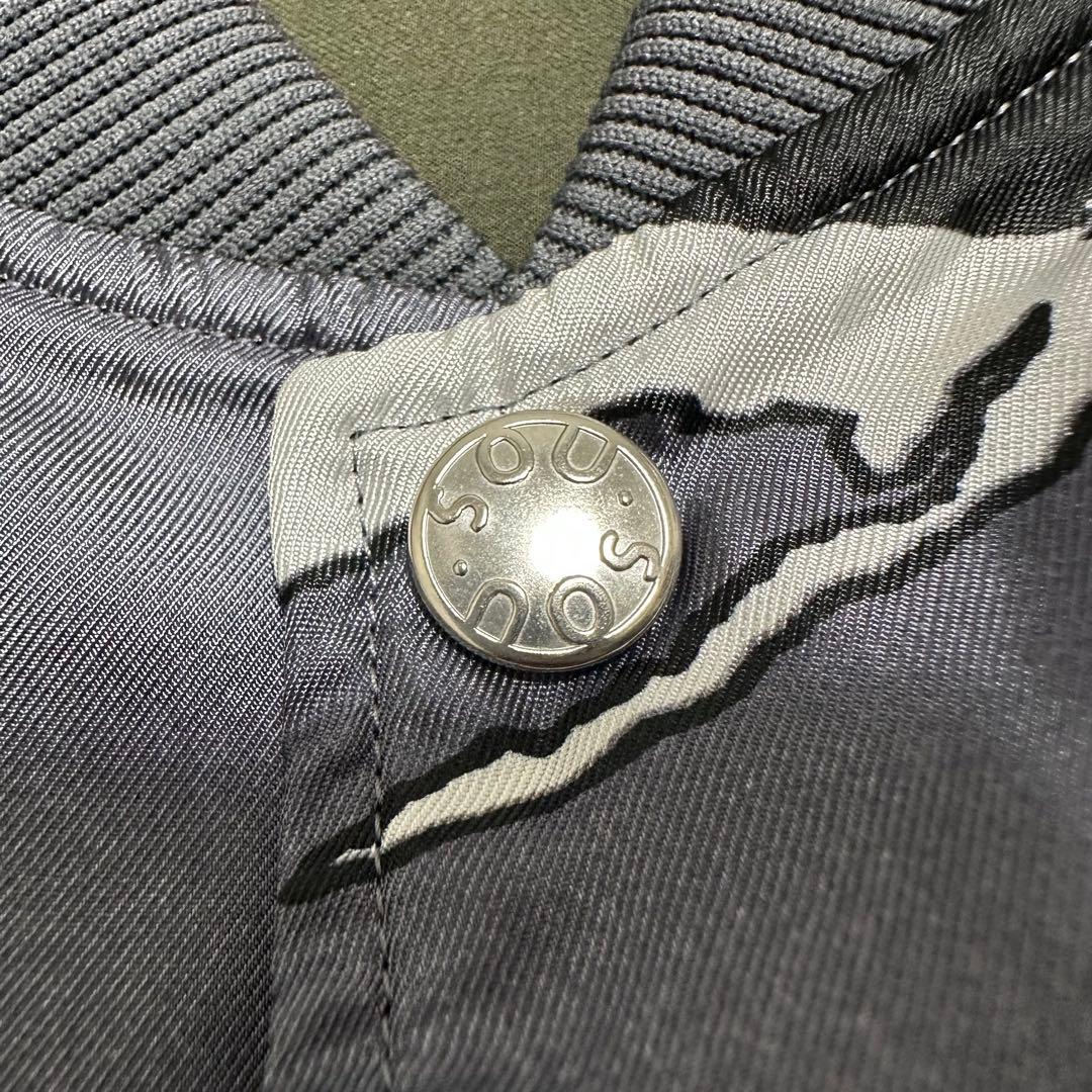 未使用　sou・sou リバーシブルブルゾン　和柄　総柄　和柄　日本製　写し