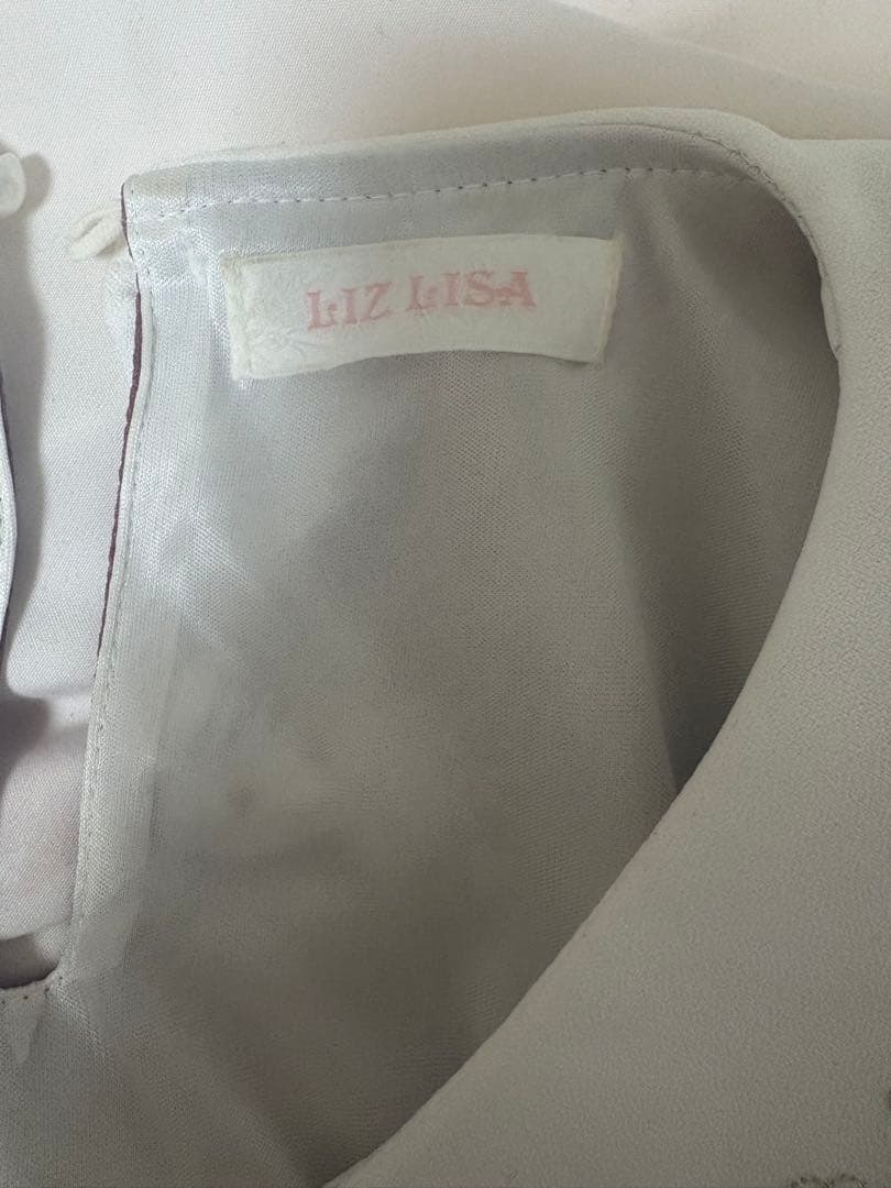 LIZLISA Whip Bear  Cafe柄ワンピース