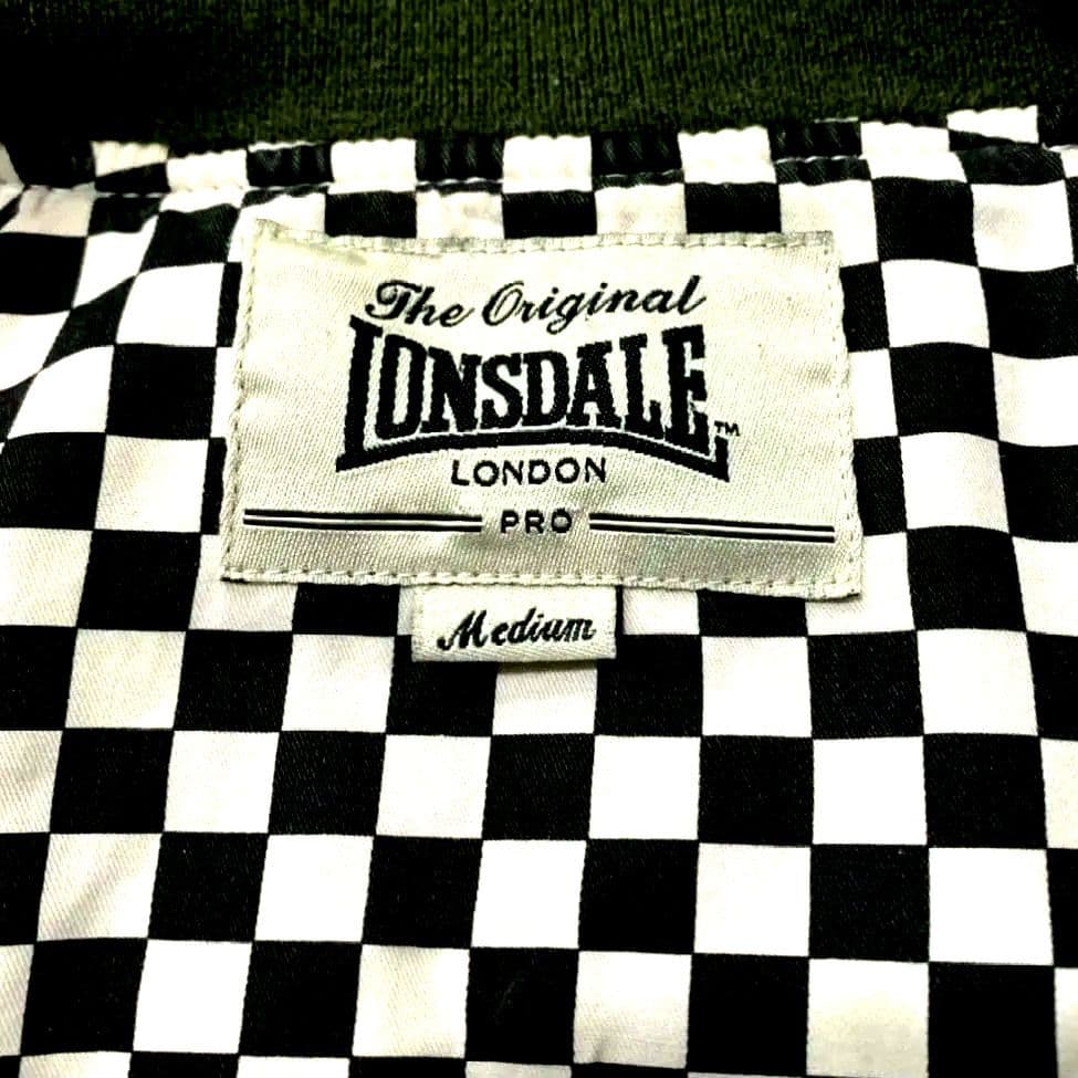 LONSDALE LONDON PRO MA-1フライトジャケット ロンズデール