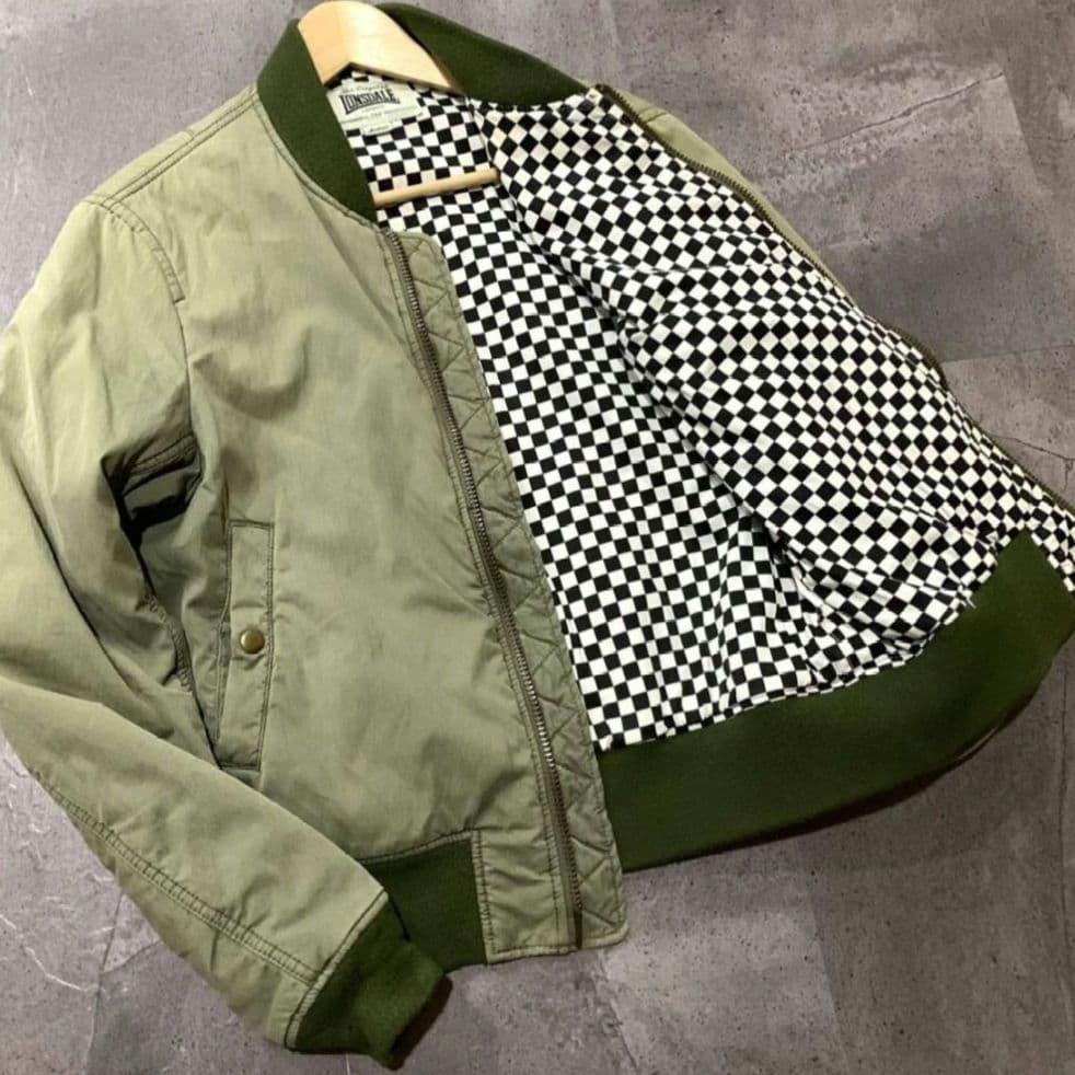 LONSDALE LONDON PRO MA-1フライトジャケット ロンズデール