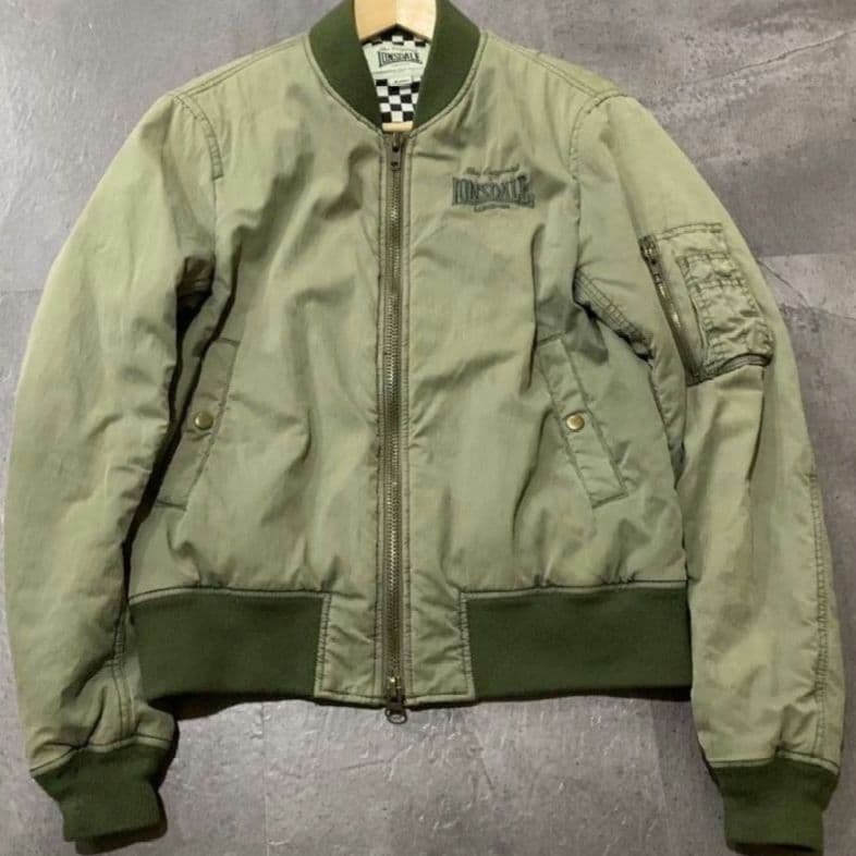 LONSDALE LONDON PRO MA-1フライトジャケット ロンズデール