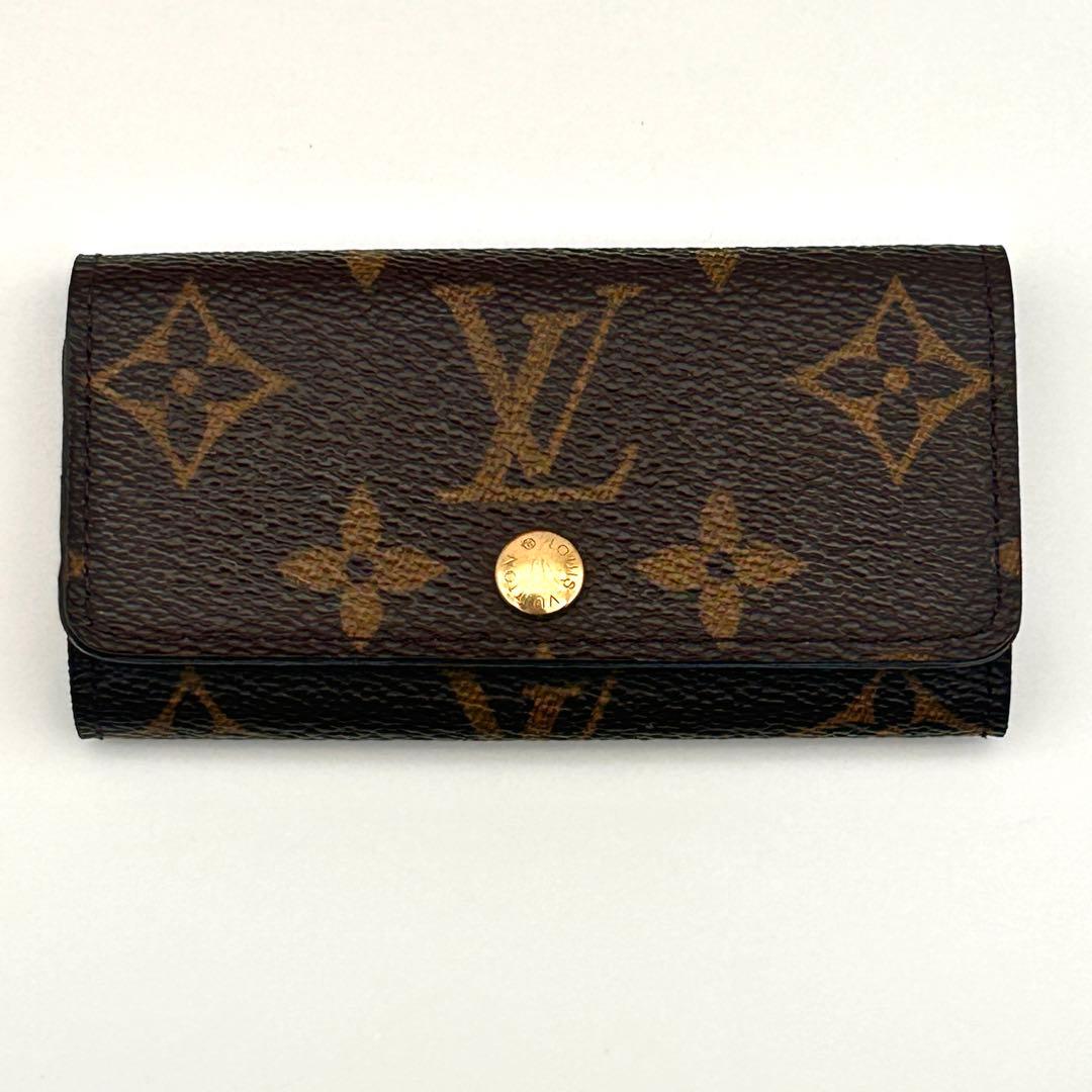 Louis Vuitton ヴィトン ミュルティクレ4 モノグラム キーケース