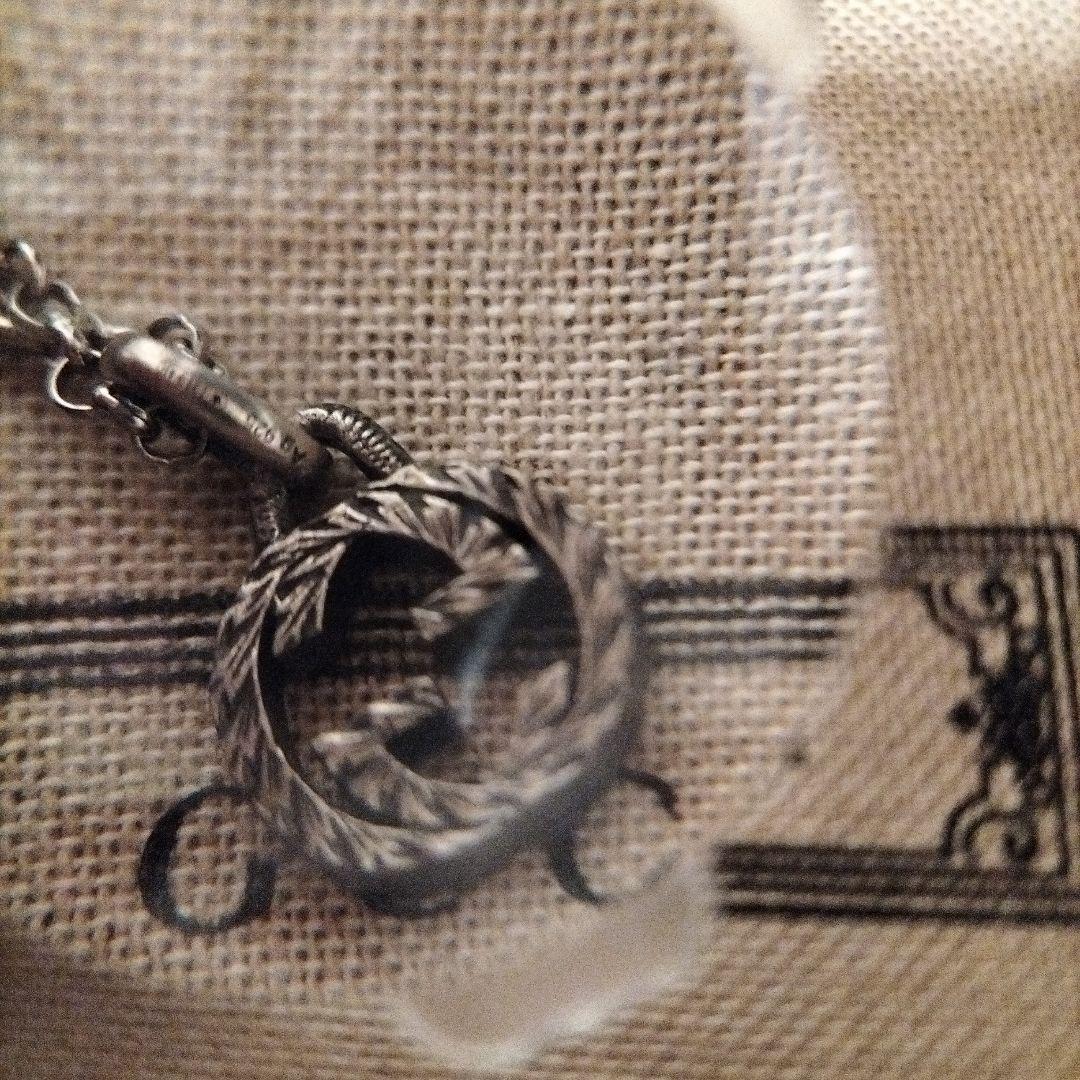 GUCCI シルバーネックレス GGロゴ