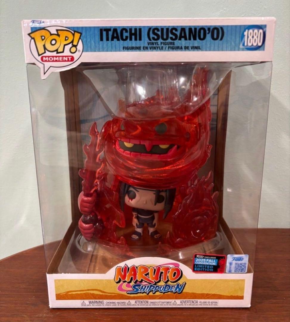 激レア2025限定FUNKO POP! ナルト　うちはイタチ　須佐能乎