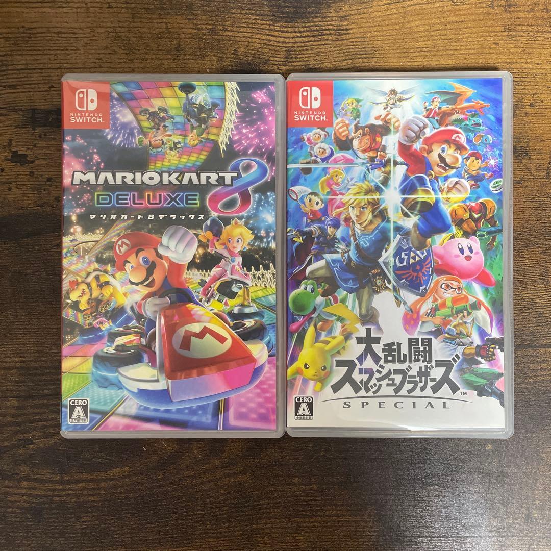 マリオカート8デラックス ソフト 大乱闘スマッシュブラザーズ ソフト