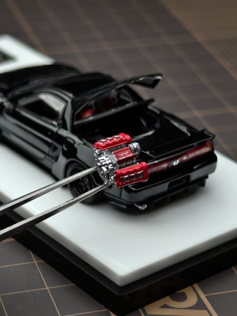 1/64 MT Honda NSXワイドボディ ブラック仕様｜ 希少カラー