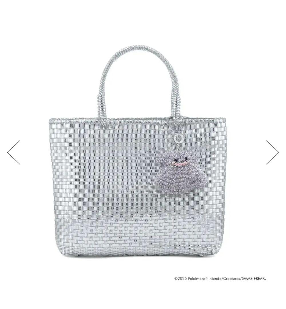 アンテプリマ ポケモンコラボ メタモン バ ッグチャームラベンダーシルバー