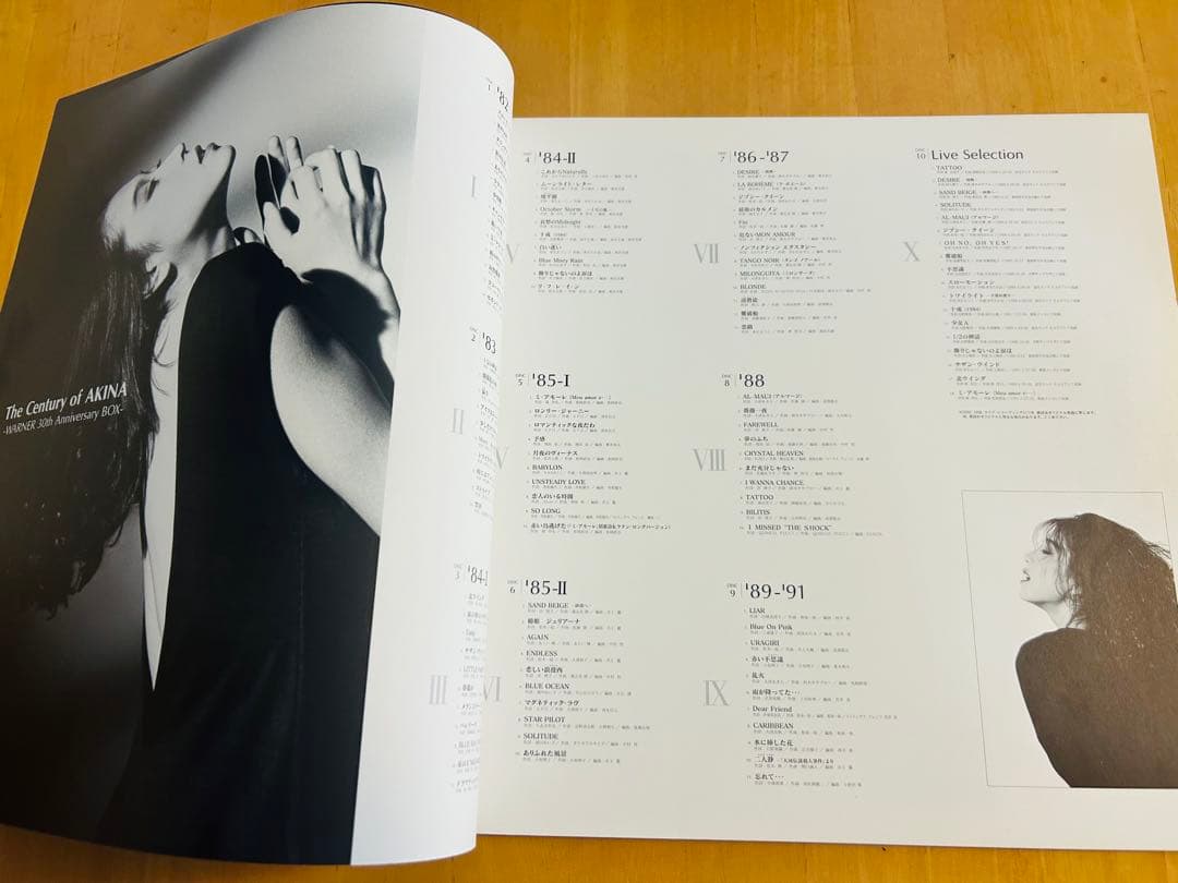 中森明菜 The Century of AKINA 30周年BOX