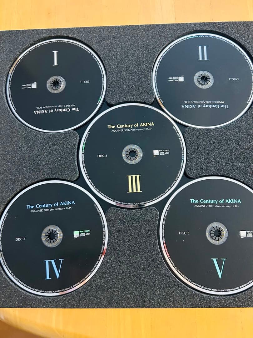 中森明菜 The Century of AKINA 30周年BOX