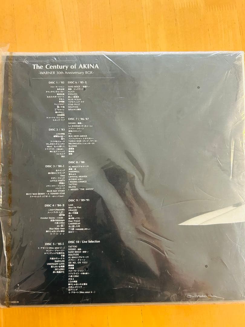 中森明菜 The Century of AKINA 30周年BOX