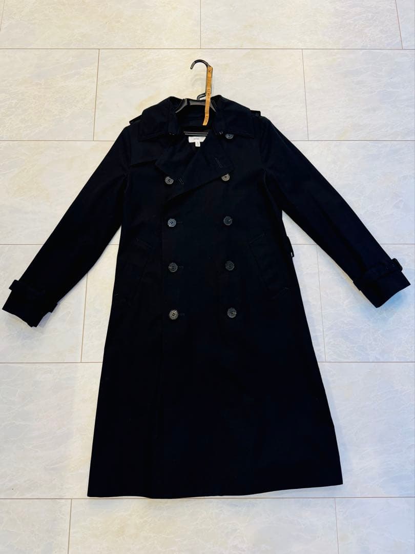 HAKE ハイク　レディース　トレンチコート　ネイビー