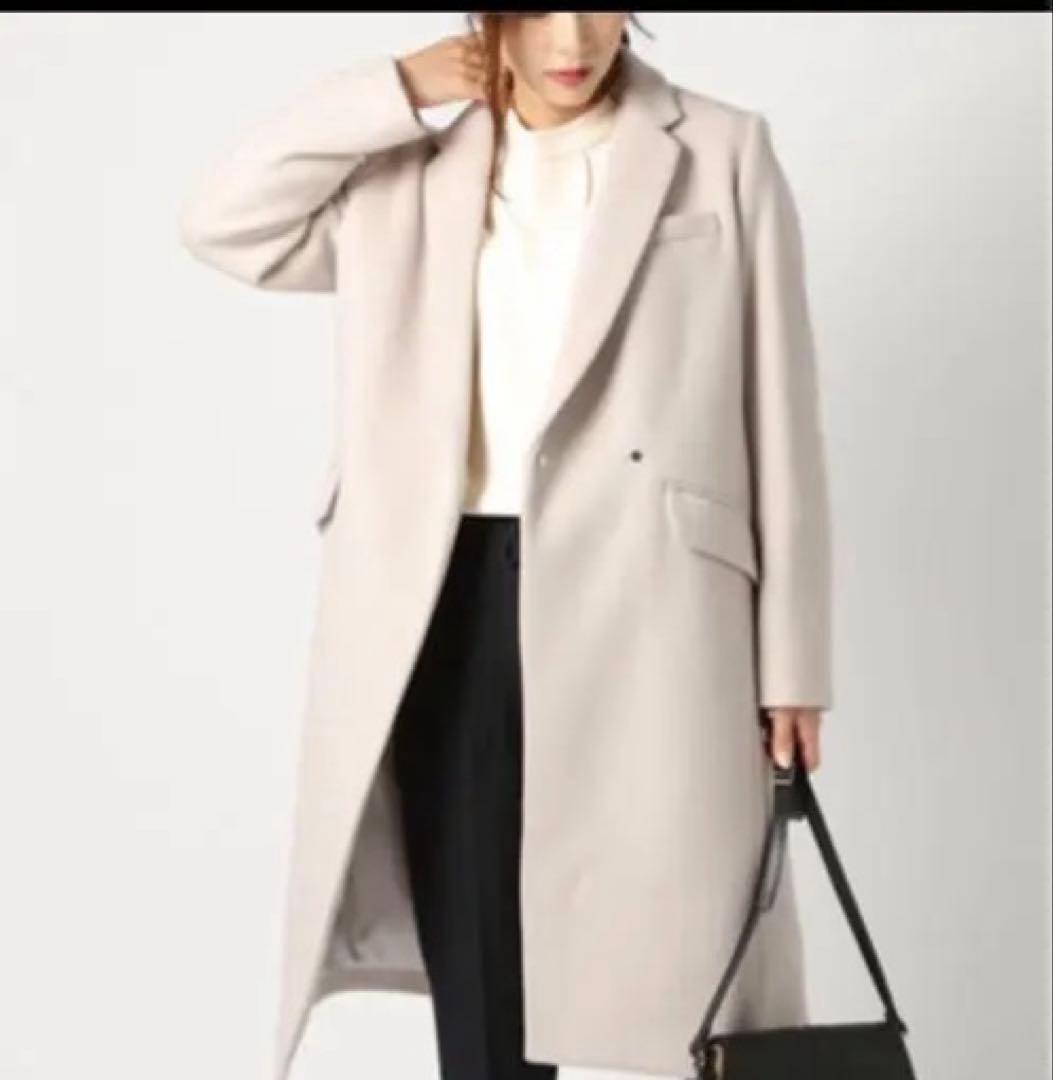 専用　ウール混紡 チェスターコート