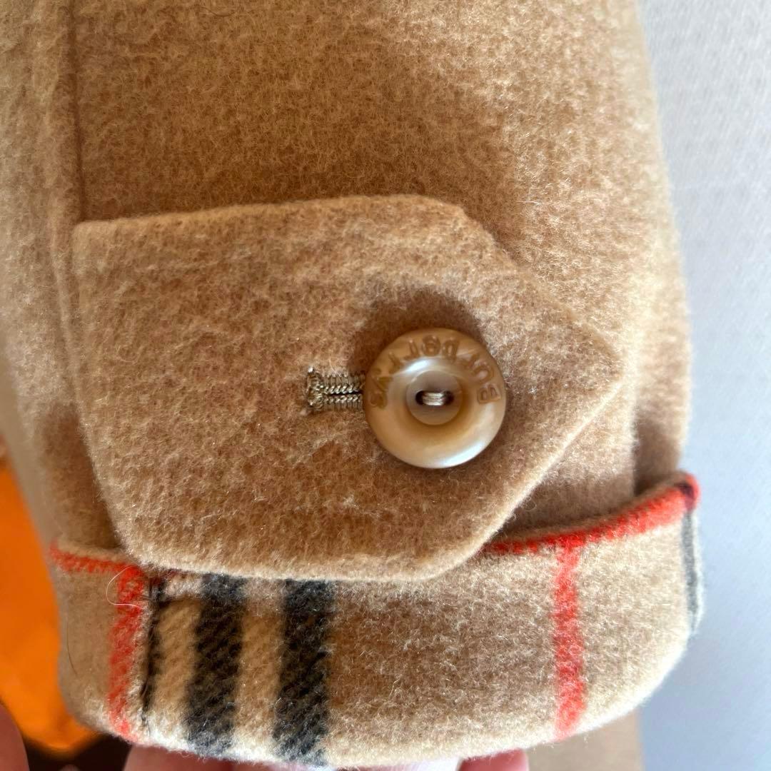 バーバリー ノバチェック ウールコート BURBERRY キャメル ベージュ