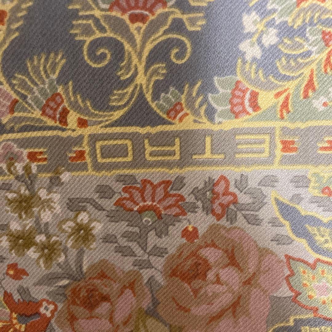 エトロ　140×140 ウールシルク大判ショール