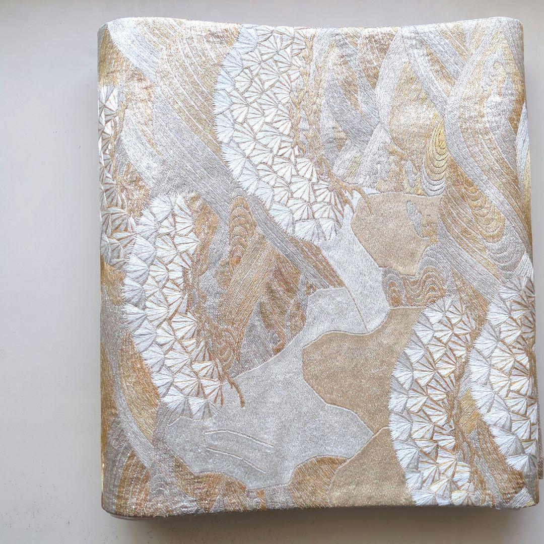 帯　着物用帯　金色　金　ゴールド　銀色　銀　シルバー　和装用帯