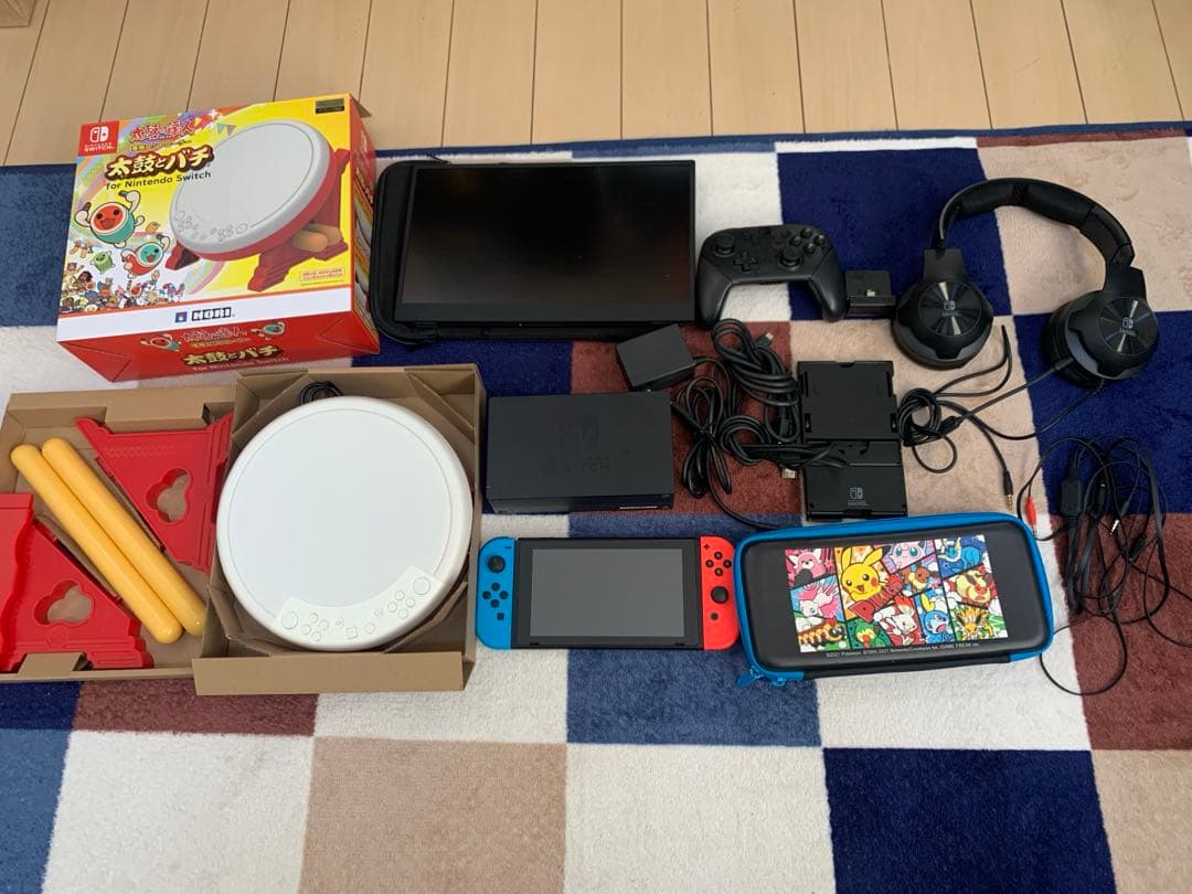 ニンテンドースイッチ本体とその他セット