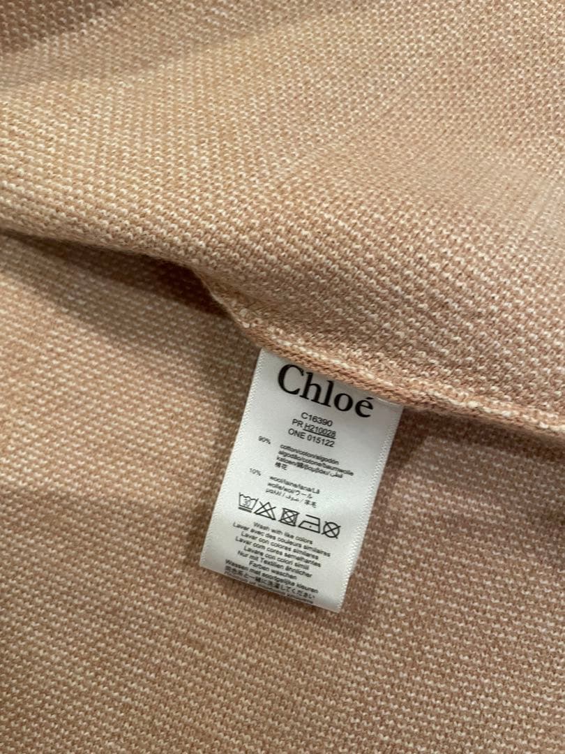 【未使用タグ付き】Chloe ケープポンチョ