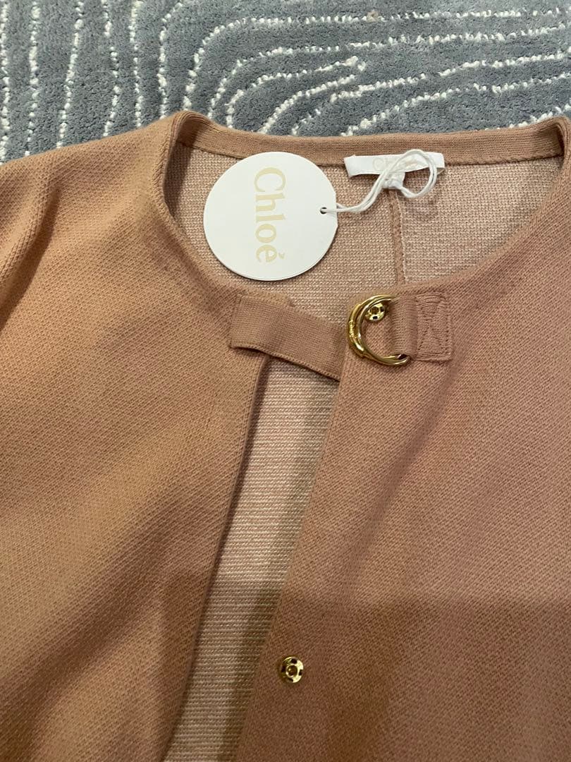 【未使用タグ付き】Chloe ケープポンチョ