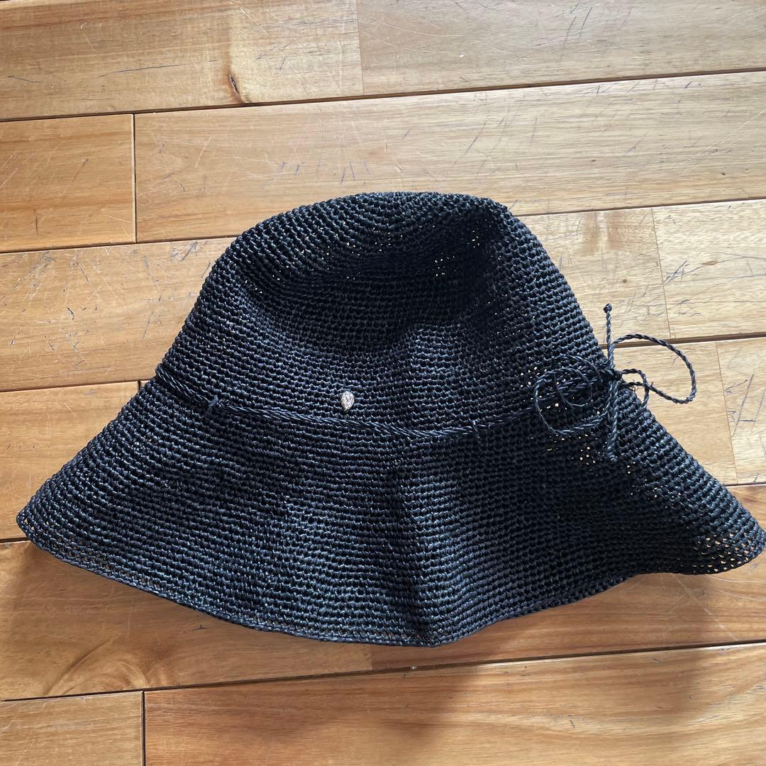 HELEN KAMINSKI ブラックリボン付きハット