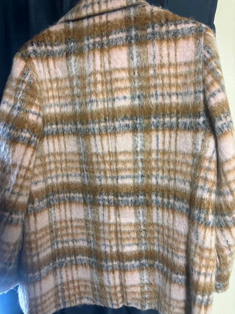 LILY BROWN チェスターコート ベージュ系チェック