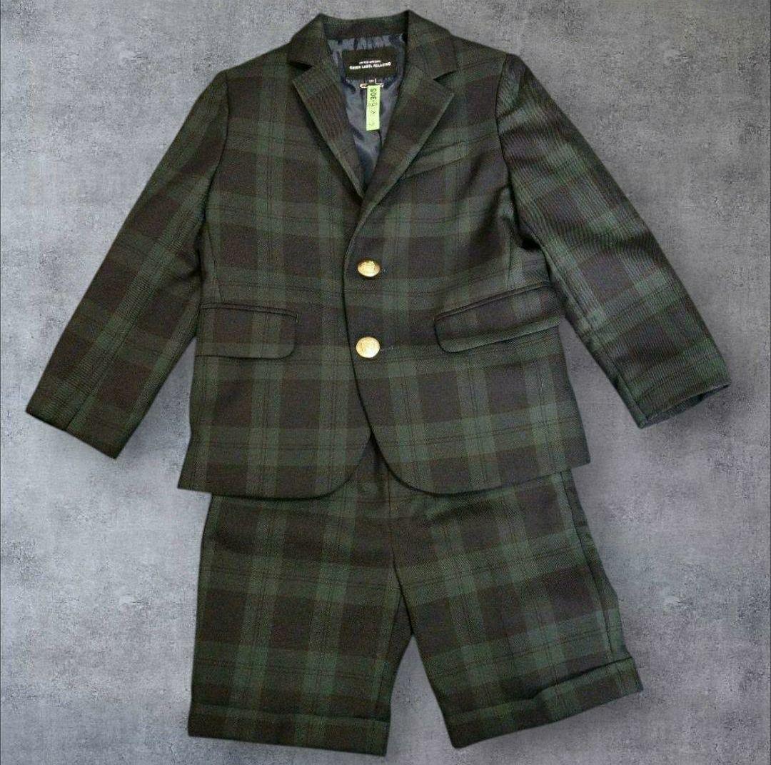 【クリーニング済】ユナイテッドアローズ キッズ フォーマルスーツ 4点セット