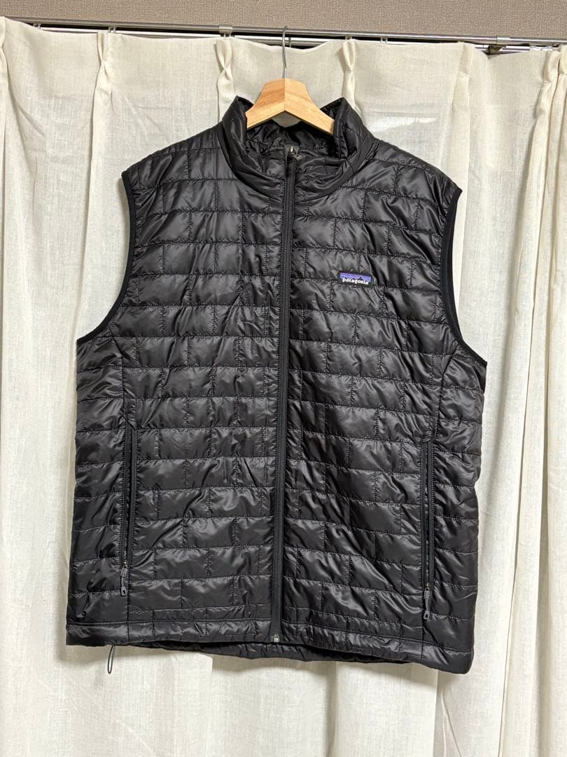 patagonia パタゴニア ナノパフベスト メンズ ブラック XL