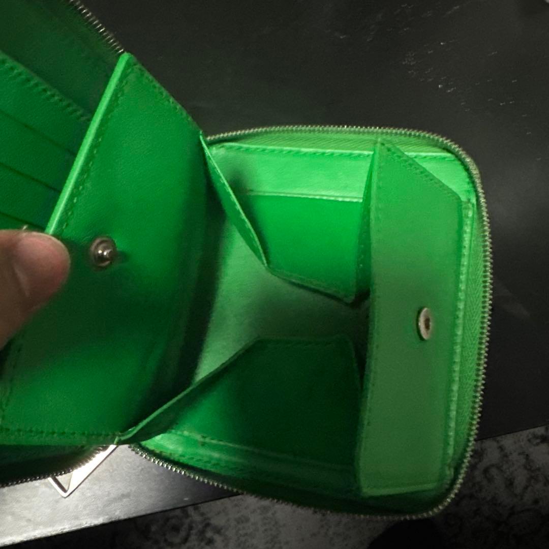 ボッテガヴェデタ レザー 二つ折り財布