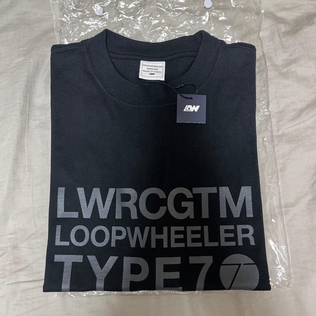 LOOPWHEELER TYPE7 Tシャツ ブラック