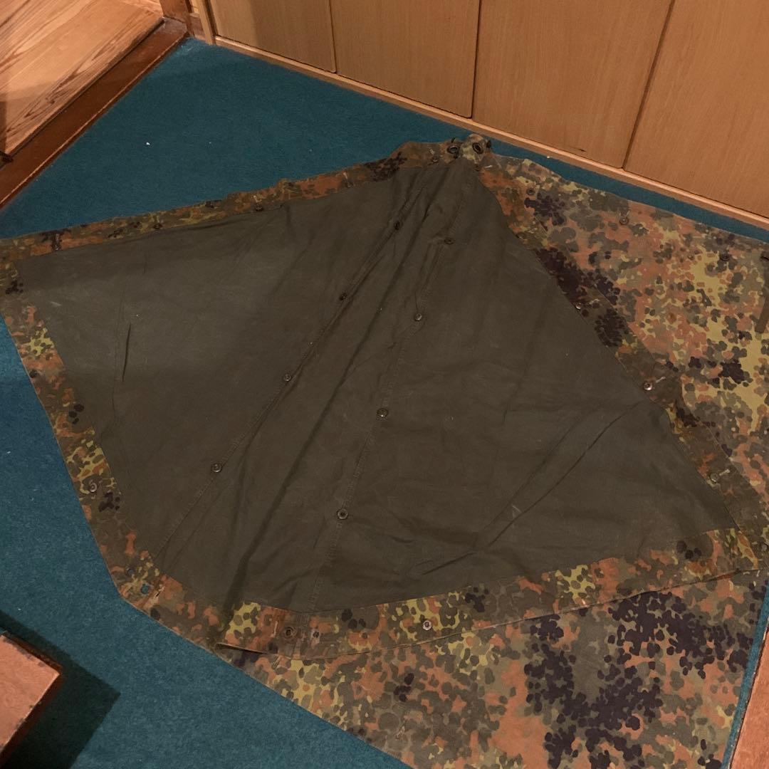 希少 ドイツ軍ポンチョテント パップテント 2枚セット