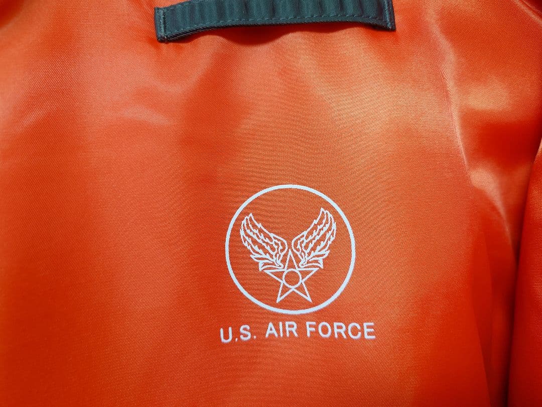 U.S. AIR FORCE MA-1ジャケット グレー