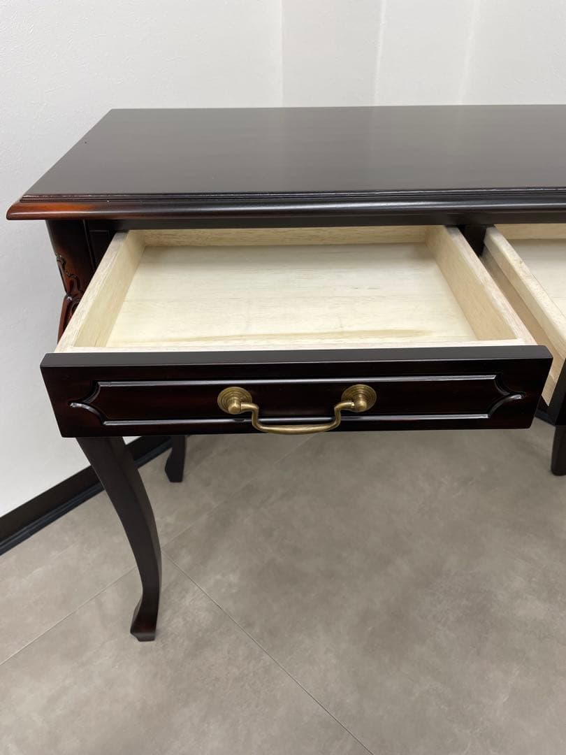 【極新品美品】猫足 猫脚 テーブル ドレッサー アンティーク コンソール 家具