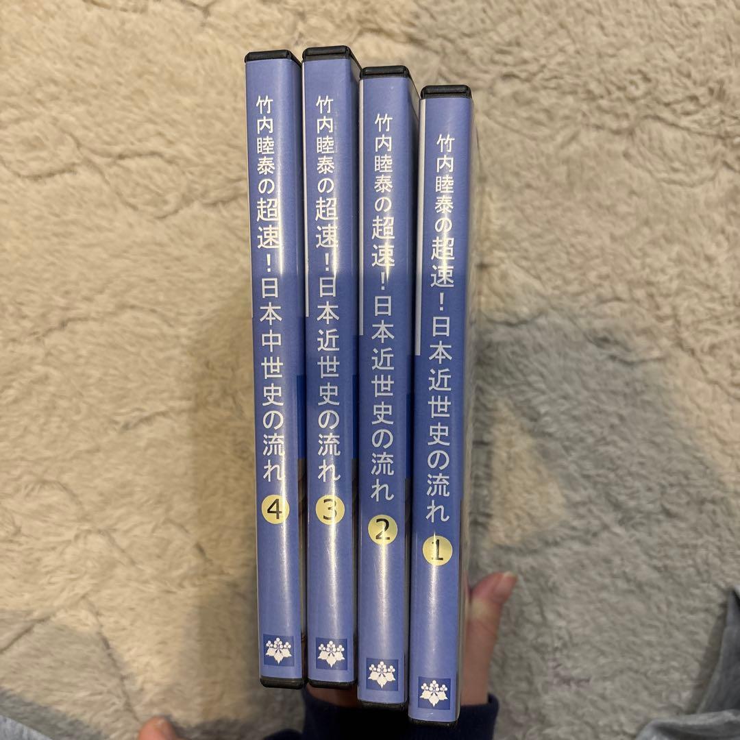 【DVD全巻セット】竹内睦泰の超速！日本史の流れ