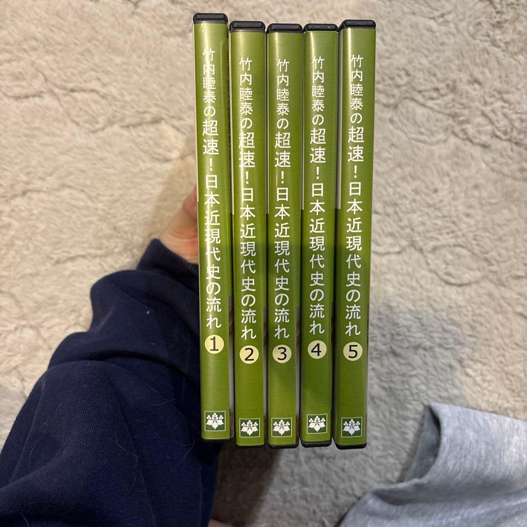 【DVD全巻セット】竹内睦泰の超速！日本史の流れ