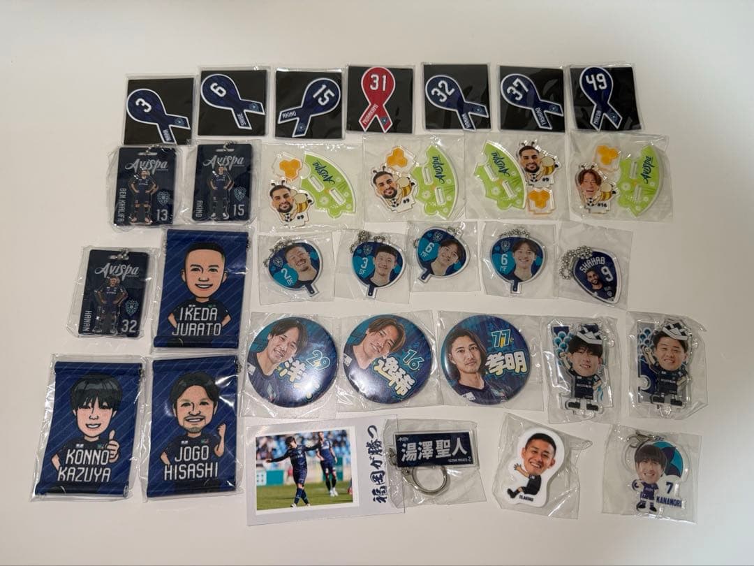 アビスパ福岡 2025年 2025シーズン ガチャガチャまとめ売り