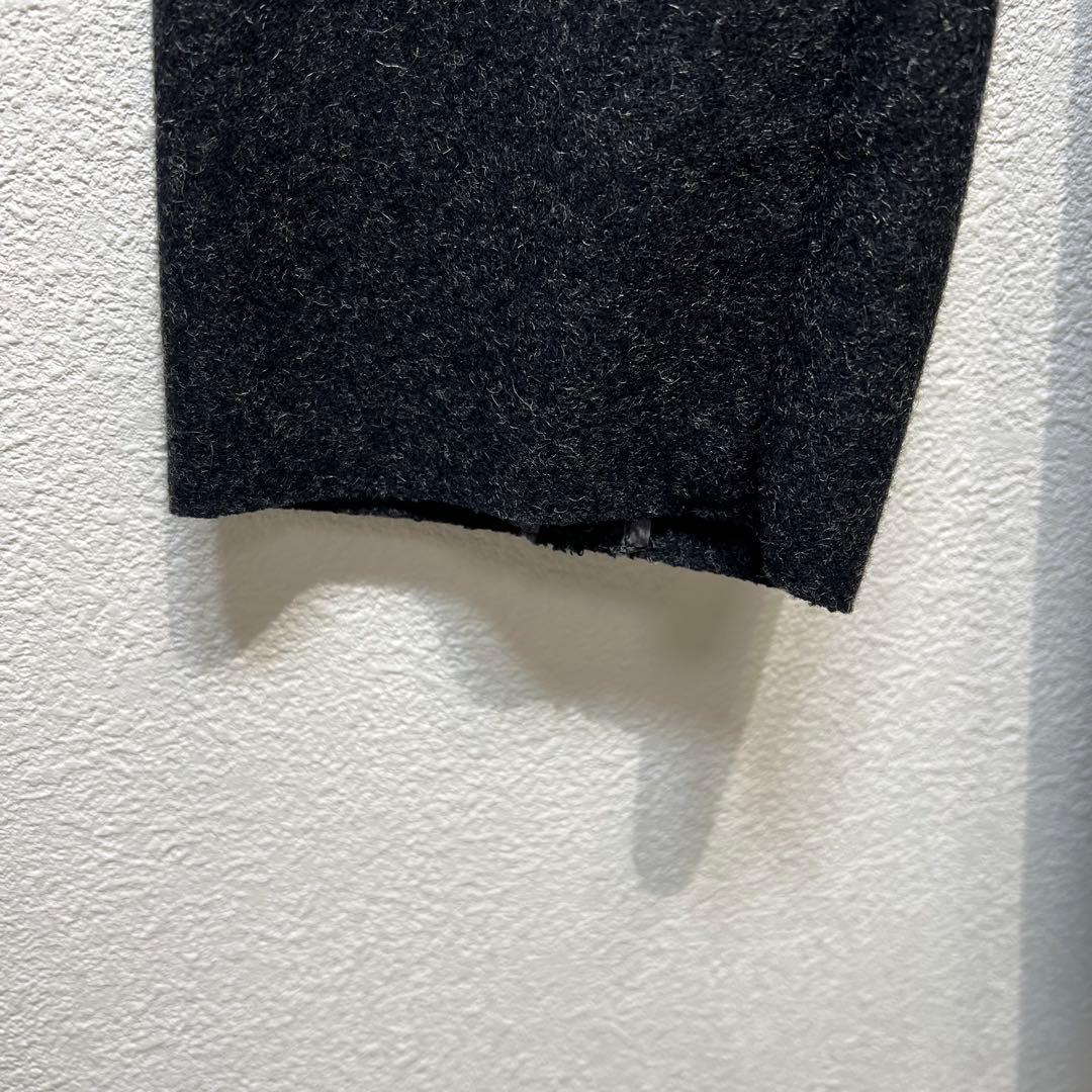 希少 美品 JIL SANDER ウール 3B デザインチェスターコート 36