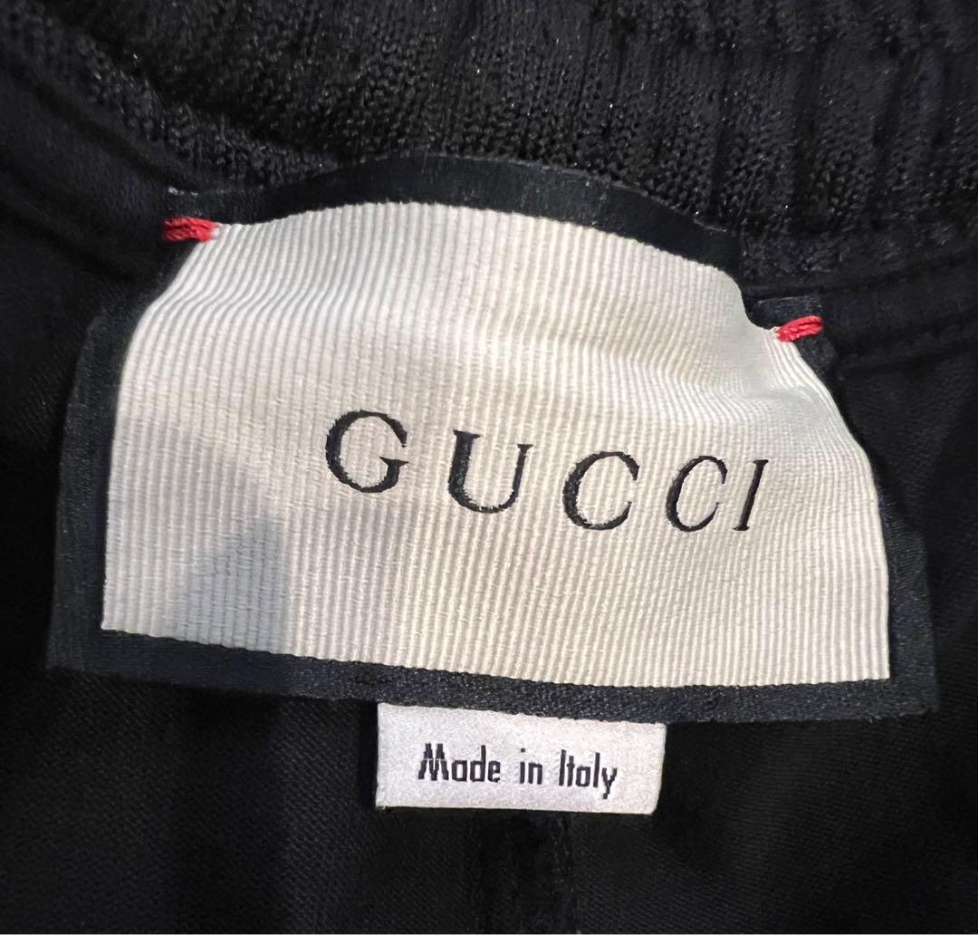 GUCCI グッチ ロゴ ジャージー　パンツ　デニム　トレーナーパンツ