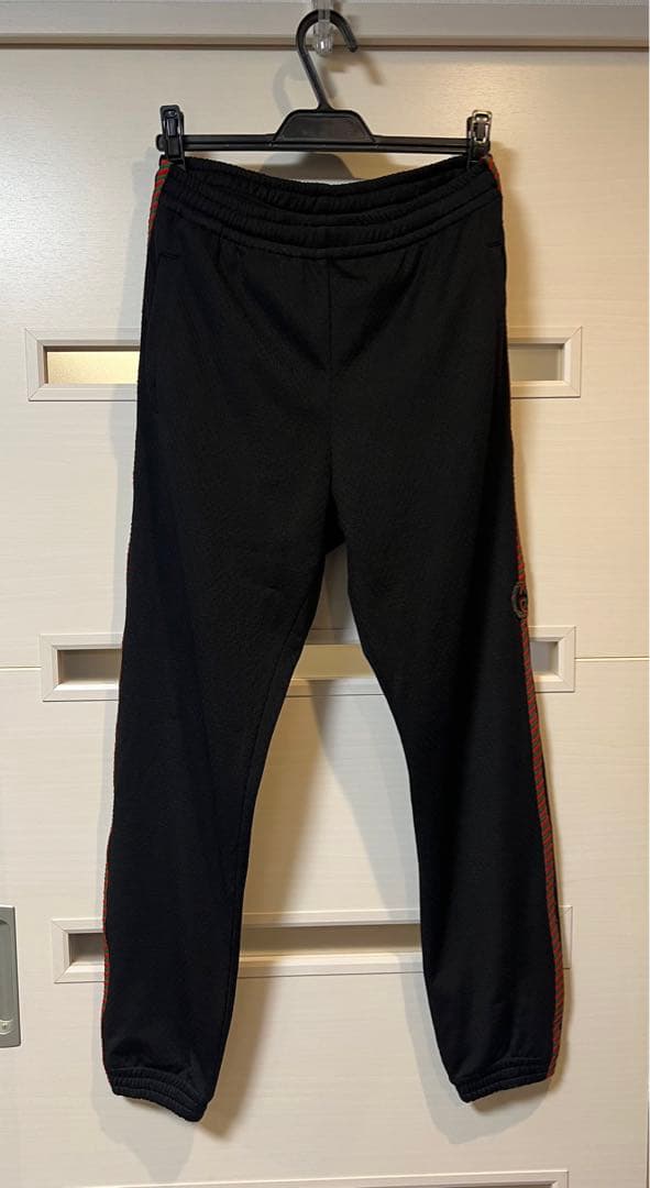 GUCCI グッチ ロゴ ジャージー　パンツ　デニム　トレーナーパンツ