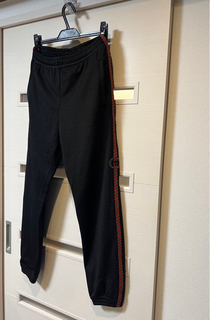 GUCCI グッチ ロゴ ジャージー　パンツ　デニム　トレーナーパンツ