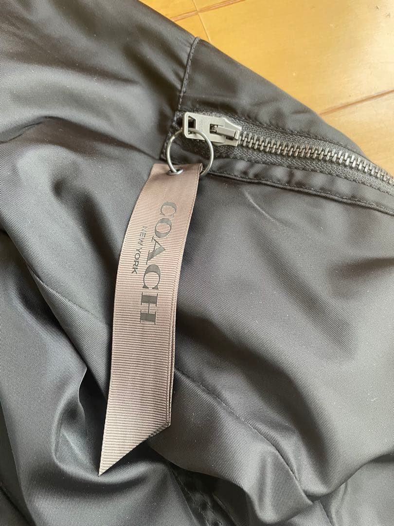 コーチ　MA-1 黒　極美品　F75711 サイズL