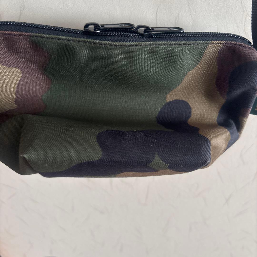 エルベシャプリエ Herve Chapelier カモフラ柄 ショルダーバッグ