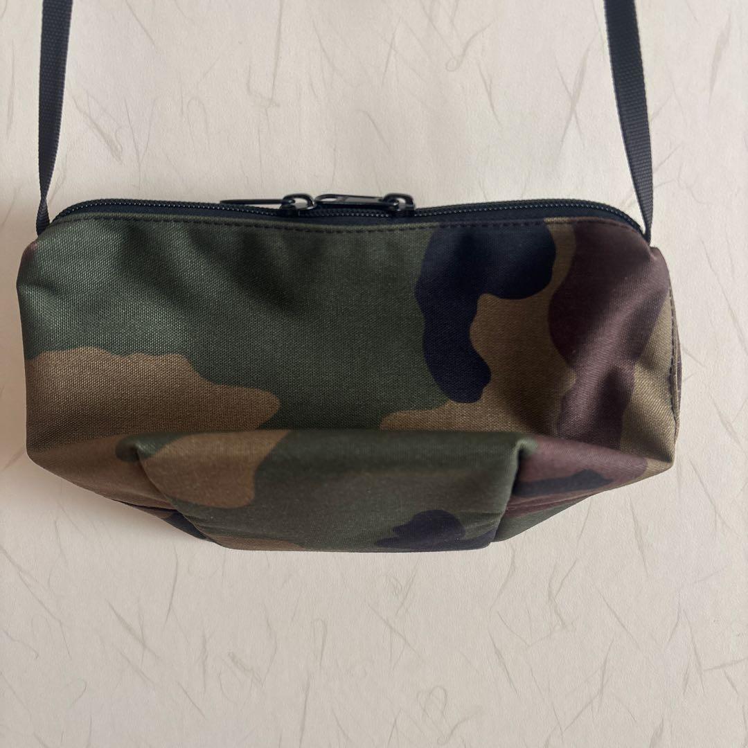 エルベシャプリエ Herve Chapelier カモフラ柄 ショルダーバッグ