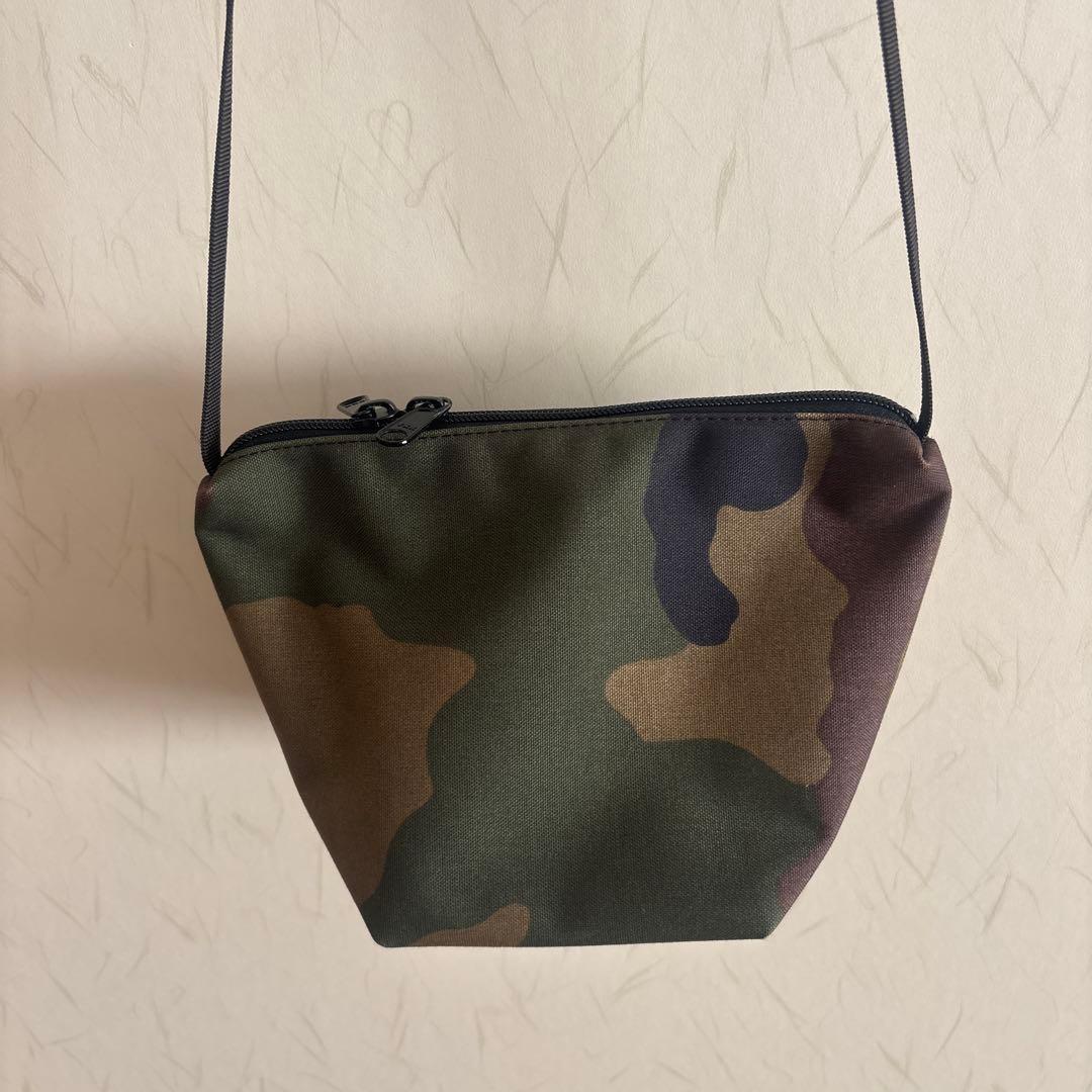 エルベシャプリエ Herve Chapelier カモフラ柄 ショルダーバッグ