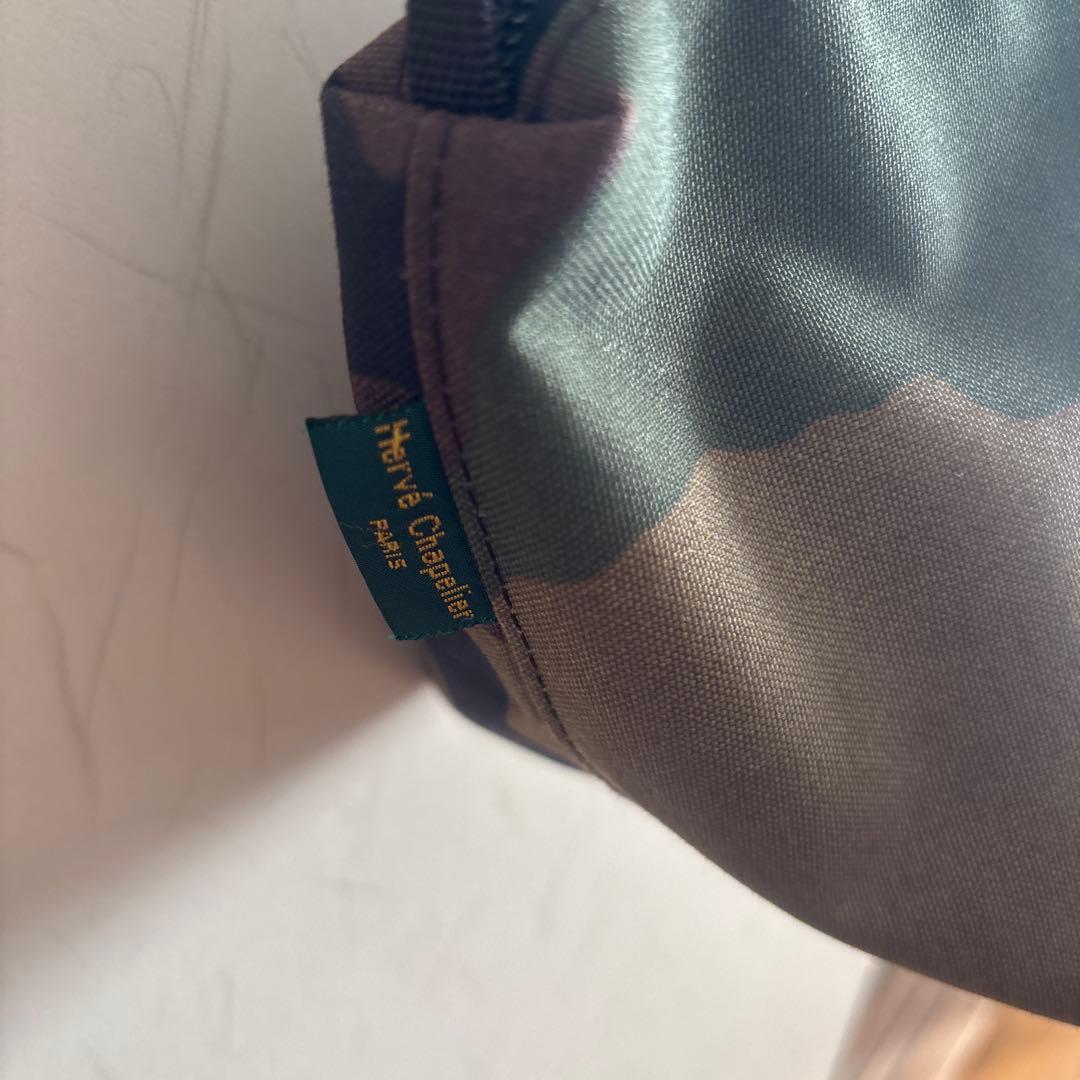 エルベシャプリエ Herve Chapelier カモフラ柄 ショルダーバッグ
