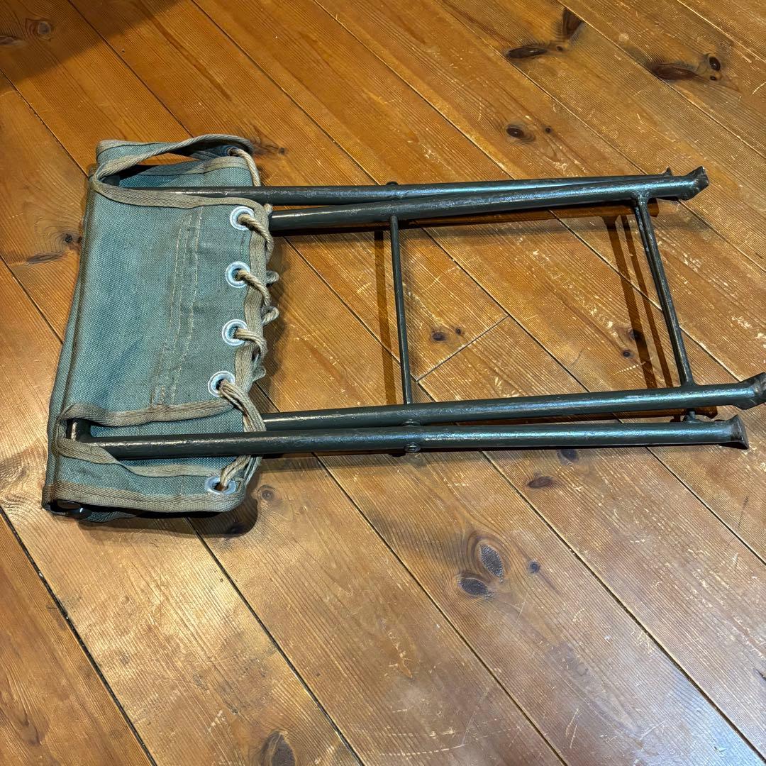 実物　ポーランド軍 フォールディングチェア