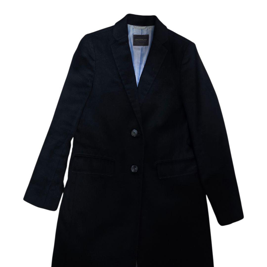 TOMORROWLAND　ロングコート　ウールコート　カシミヤ　ブラック　M