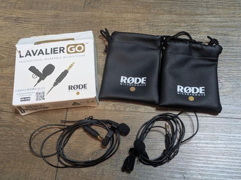 【２個セット】RODE ロード Lavalier GO ラベリアマイク