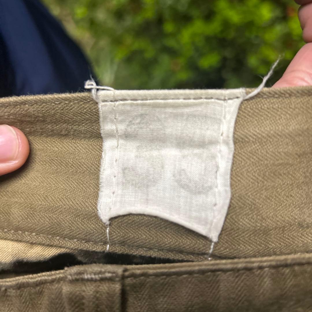 M47 軍パン　フランス軍　実物　パンツ　ビンテージ　ユーロ