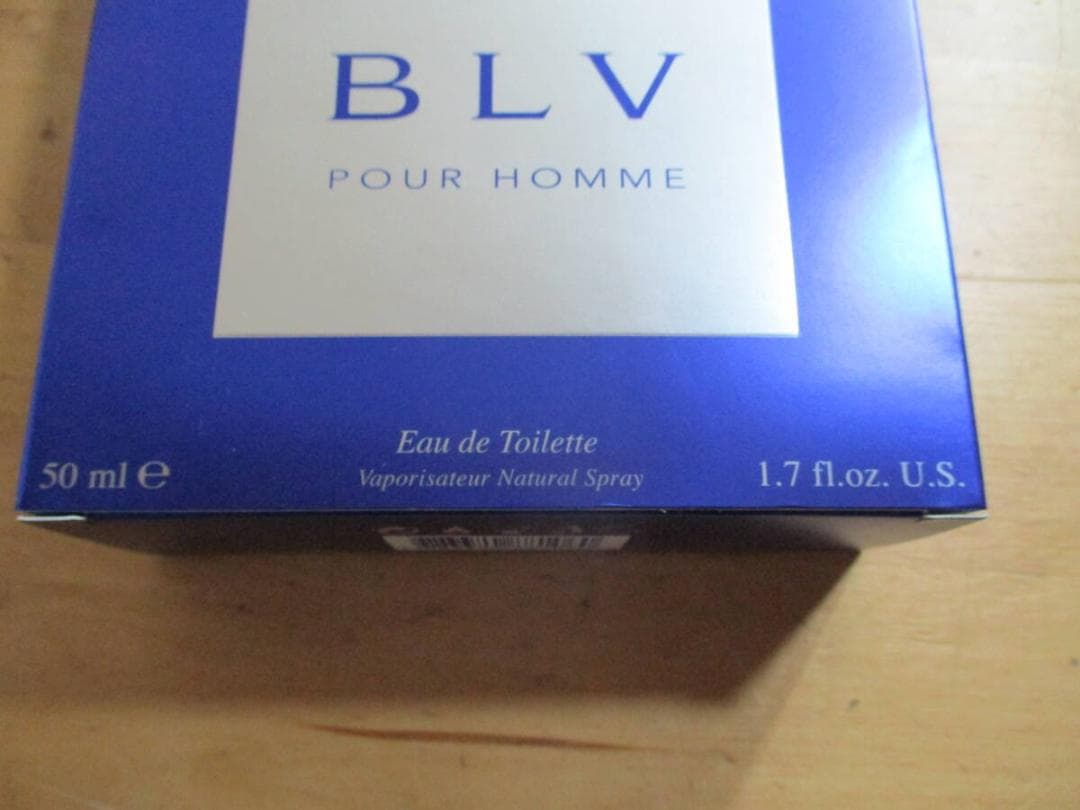 ブルガリ　プールオム　ＢＬＶ　ブルー　５０ｍｌ　本来未開封品　ＥＤＴ